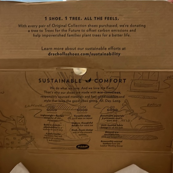 Dr. Scholls Original collection Sandal Women's navy size 9 medium - Picture 6 of 6